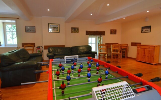 Spacious Mill in Anhée Belgium with Football Court