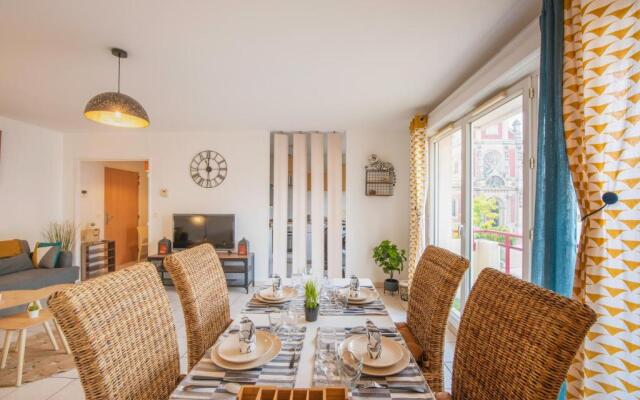 Chic appart avec parking au centre-ville