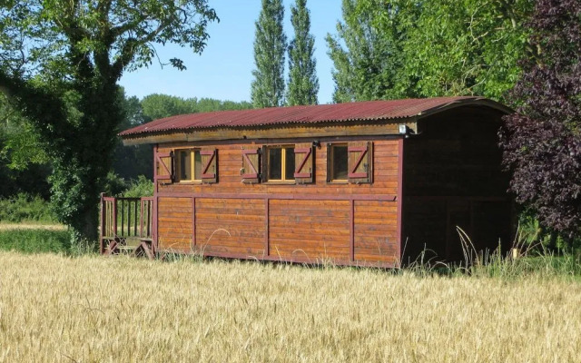 Roulotte à la Ferme de l'Isle