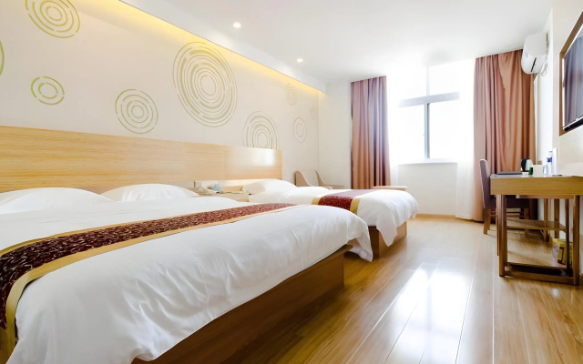 GreenTree Inn Suzhou North Zhongshan Road Weiye Yingchun Plaza Business Hotel – Guest Rooms – Suzhou