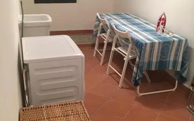 Old Town in the green: Federico's apartment.