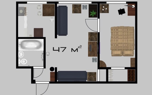 Vavilon dvuhkomnatnye apartamenty na Mamina-Sibirjaka 2