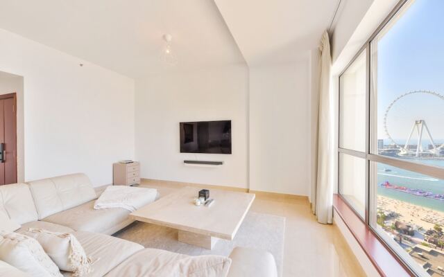 Deluxe 3plus1BR JBR - Sea View - Balcony
