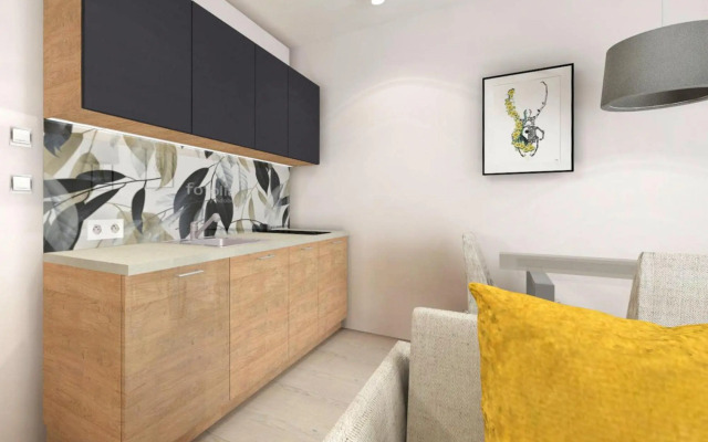 Modern 2-room Apartment in the new Apartment Complex, Grzybowo