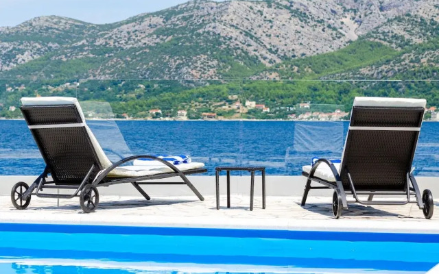 Beachfront Villa Gabriela with Pool