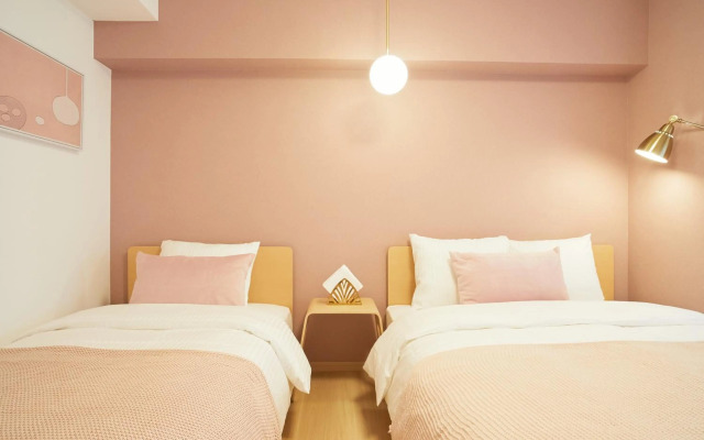 Designer's Apartment 2 bedrooms Shin-Okubo Sta（3）min　和風