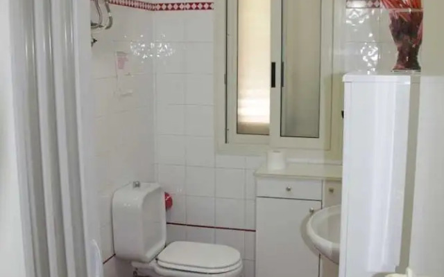 Casa la conchiglia sulla spiaggia