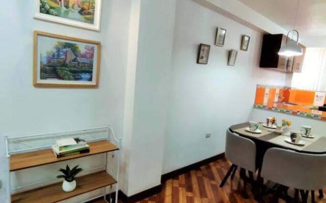 Cozy department cerca al aeropuerto para 5 personas