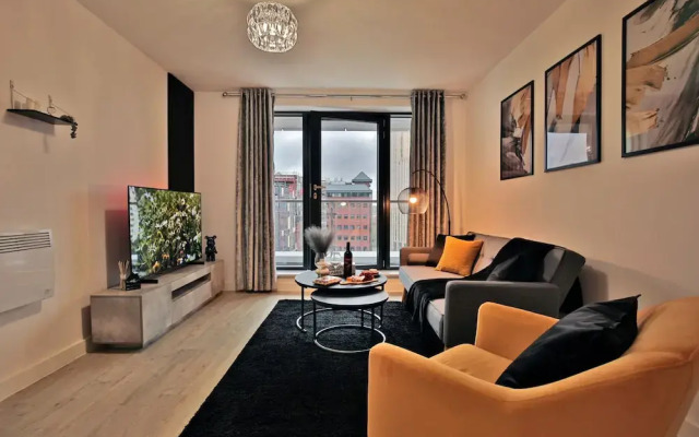 Manchester - 2-bed Apartment - Sleeps 4 - Wifi