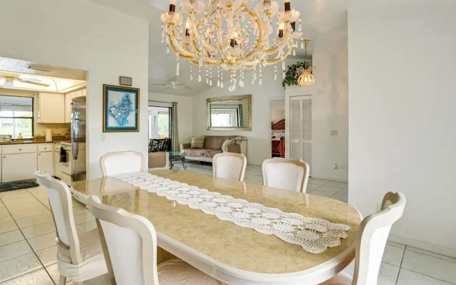 4 Mi to Beach: Canal-front Home in Port Charlotte!