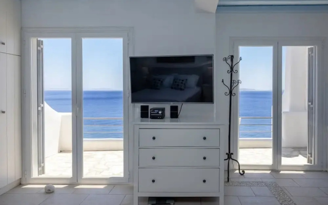 Aegean Whispers Sea Front Villa in Tinos