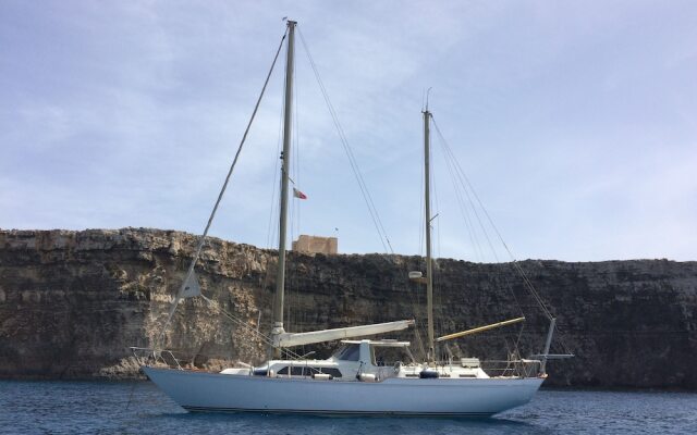 Valletta Grand Harbor Sailing Boat