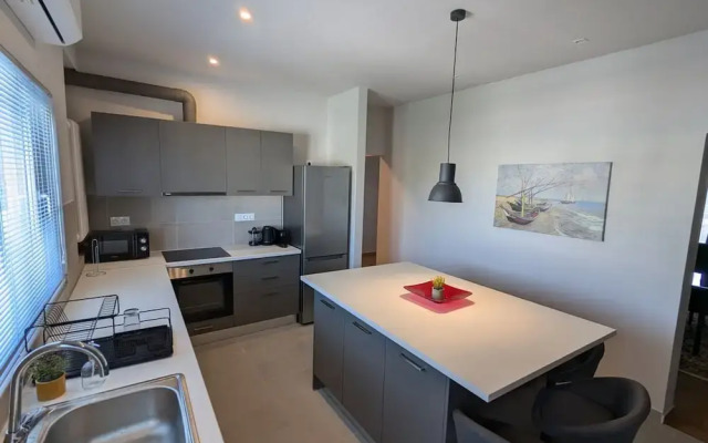 Spacious Seaside Flat at Alimos
