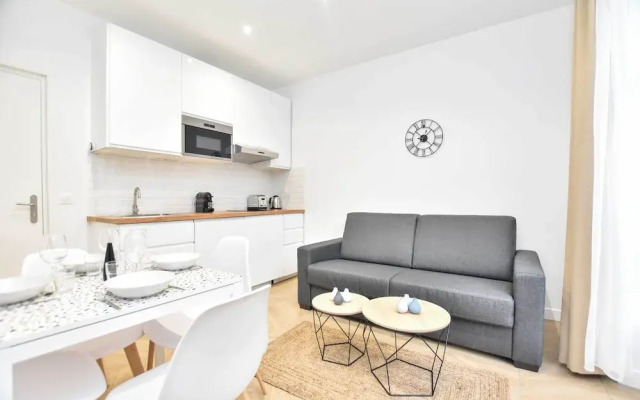 Calm Apartment -1br/4p- Bastille