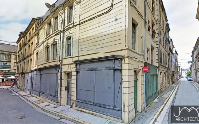 Studio dans vieux magasin 1800