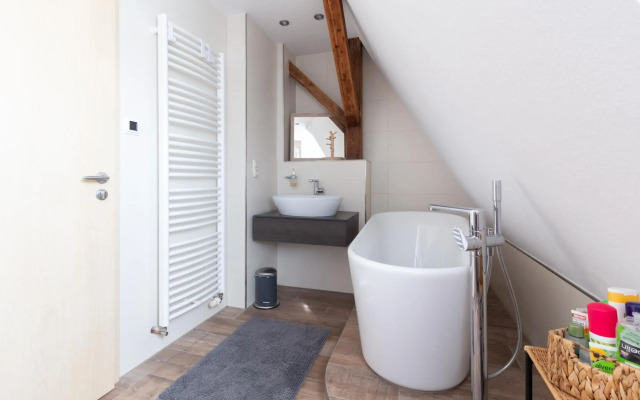 Maisonette Wohnung mit Blick über die Stadt