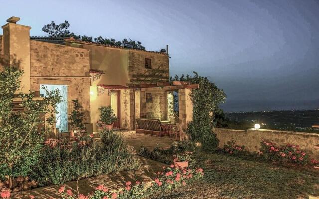 Villa With 2 Bedrooms In Rethymno, With Wonderful Sea View, Private Pool, Enclosed Garden - 4 Km Fro