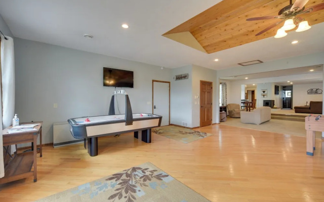 Lakefront Chetek Haven: Dock, Screened Gazebo