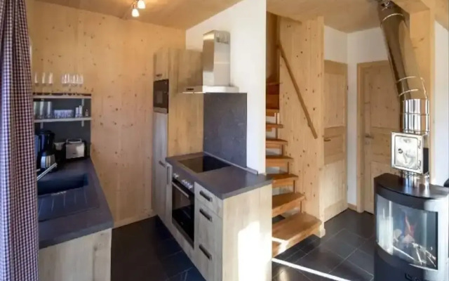 Inviting Chalet on the ski Slopes