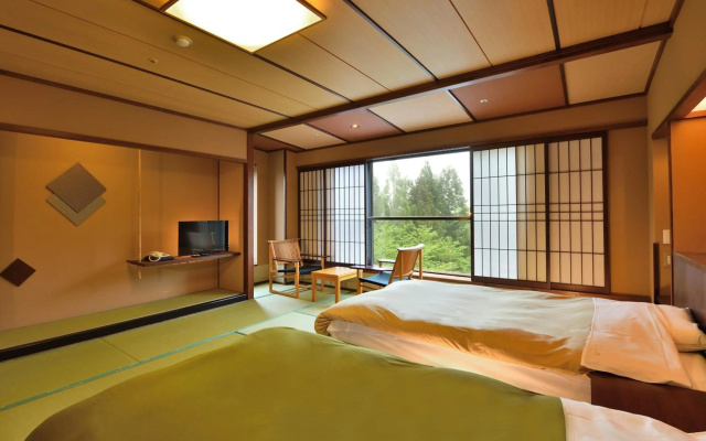 Yunogo Onsen HOTEL YUNOMORI BISYUNKAKU – Guest Rooms – Mimasaka