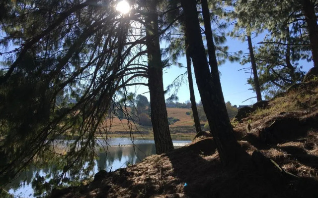 The Courtyard at La Loggia