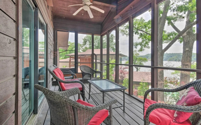 Private Dock: Waterfront Lake Ozark Home!