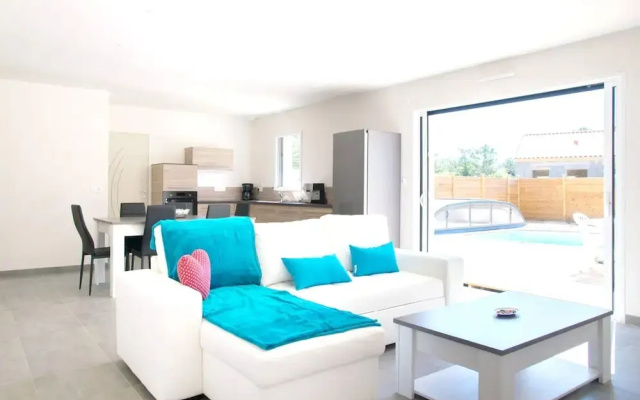 Villa With 3 Bedrooms in Saint-jean-de-monts, With Private Pool, Enclo