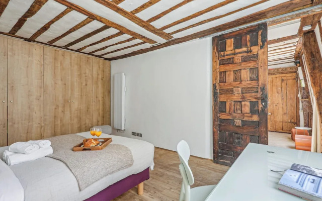 Stylish 1BR - Walkable to Opera & Louvre