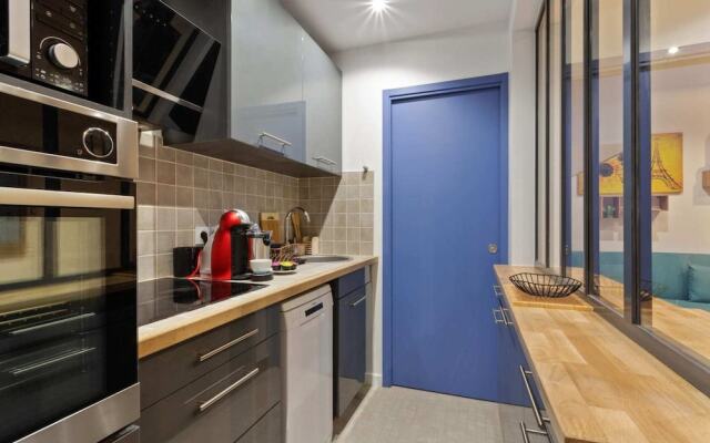 Charming Blue Studio - 15 Mins to Grand Palais