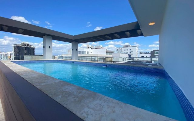 Goistay Elegant Refugio Caribeño 1br Gym Pool Naco