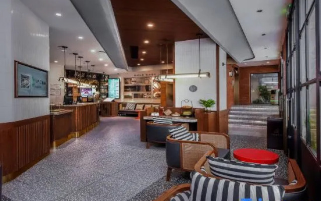 Suzhou Shilu Subway Station Shantang Street Houju Hotel