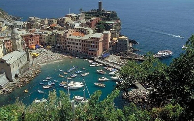 The Terrace in the Heart of Vernazza