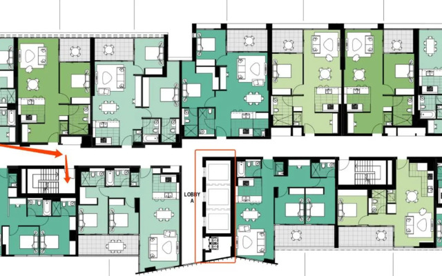 Wentworth Point Oversized balcony view apartment