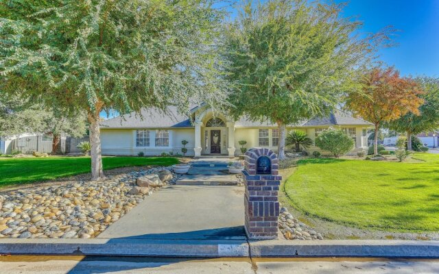 Billiards & Private Pool: Bright Clovis Home!