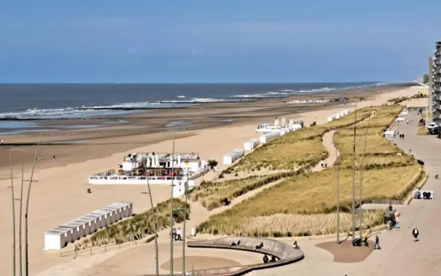 Apartment Westende with Sea View