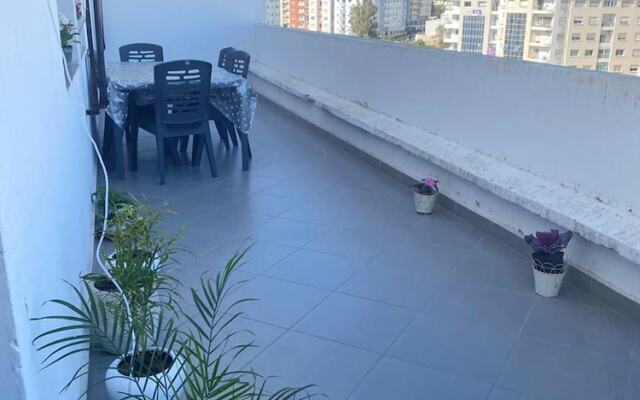 Apartment with 3 Bedrooms in Tanger, with Wonderful City View, Terrace And Wifi - 1 Km From the Beach