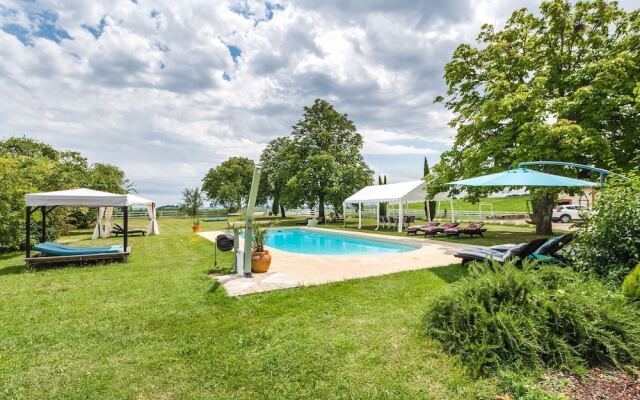 Modern Mansion With Swimming Pool, Terrace, Garden Furniture