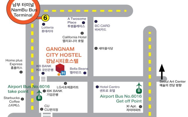 Gangnam City Hostel