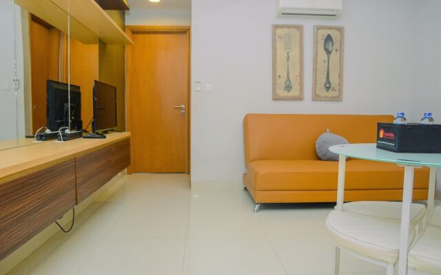 1BR at The Mansion Kemayoran Apartment with Sea View