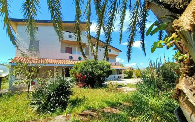 Beach house in the green