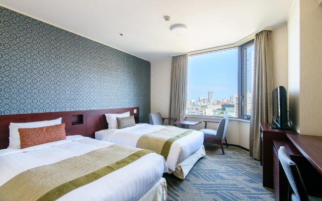 Twin room (standard floor) (트윈 침대 2개) 사진 1