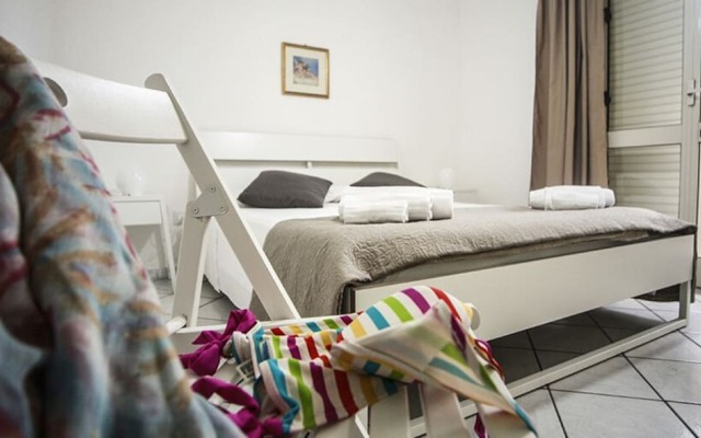 Casa la conchiglia sulla spiaggia