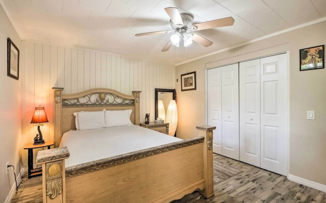 Lush Riverfront Escape w/ Private Boat Dock!