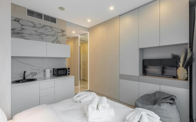 There is an apartment on the 1st Krasnogvardeisky passage