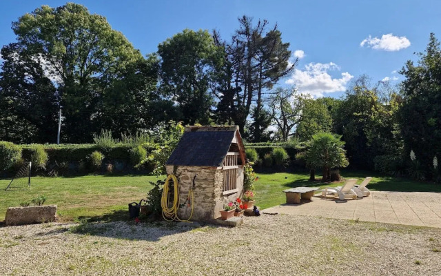 Stone House in Brittany Near Morlaix Bay