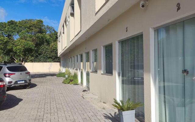 2 suítes c/ Ar, Piscina, Churrasqueira, 500mt Mar