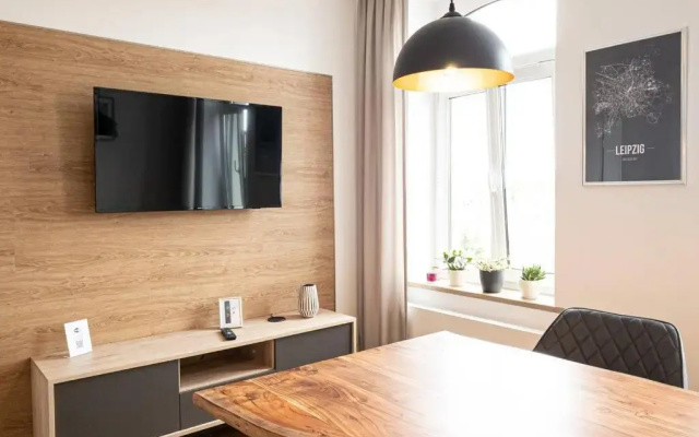 Luxus-Apartment in Leipzig mit Privat-Parkplatz