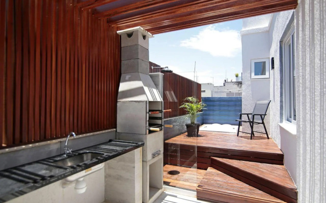 Coberturas Alto Luxo com Terraço, BBQ e Jacuzzi