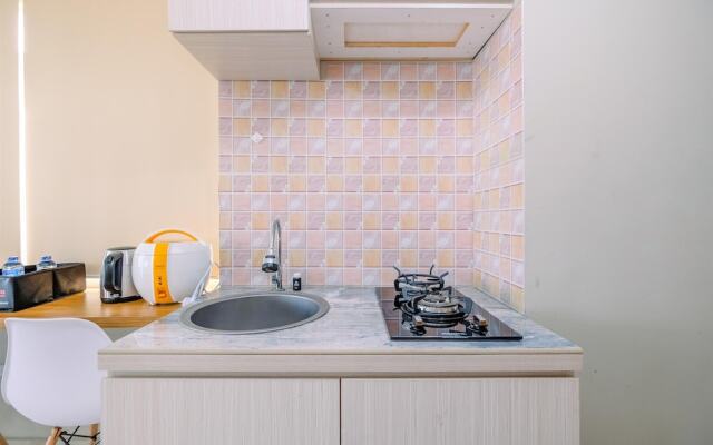 Elegant Wide View Studio Apartment at LRT City Jatibening