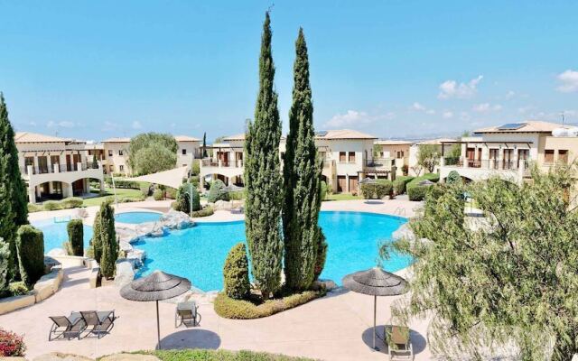 Fantastic 3 bedroom pool side ground floor apartment 'BE01'; communal pool and resort facilities, Theseus Village on Aphrodite Hills Resort